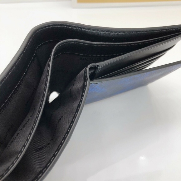 NIB MICHAEL KORS Mens Kent 3 in 1 Billfold Wallet - Picture 8 of 8